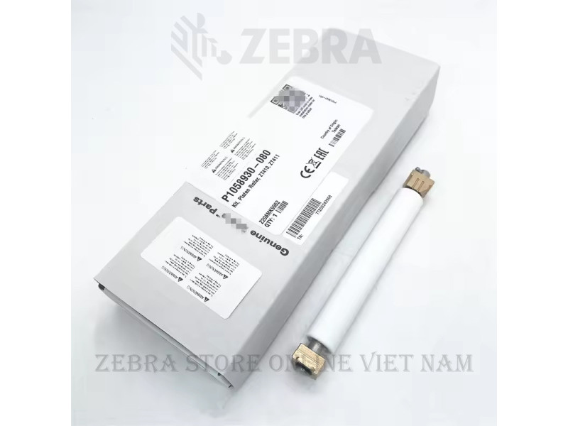 Trục lăn cho máy in Zebra zt410, Trục Lăn cao su Máy In Zebra ZT410 300dpi - (P1058930-080)