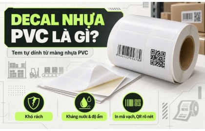 Decal PVC là gì? Quy cách, kích thước phổ biến và phân loại