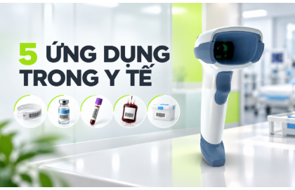 Ứng dụng máy quét mã vạch trong y tế