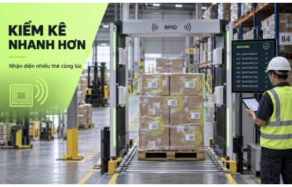 Giải pháp quản lý kho bằng RFID tối ưu vận hành